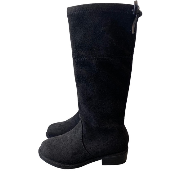 Stuart Weitzman Other - Stuart Weitzman Girls Lowland Bow Knee High Boot Black NWT